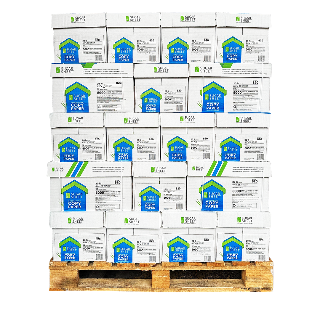 sugar copy paper pallet